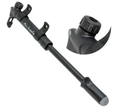 Minibomba de bicicleta Giyo GP45-L de 80 psi, color negro - Image 3