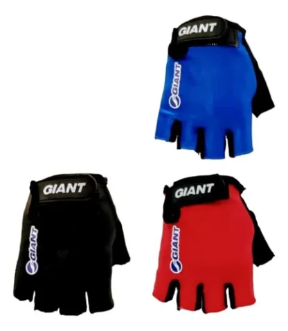Guantes Giant Medio Dedo Gel Antideslizante Moto Bici Gym- - Image 2