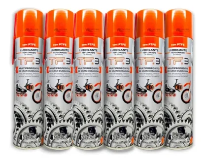 Lubricante Tf3 X24 Unidades En Aerosol Teflonado De 415ml - Image 7