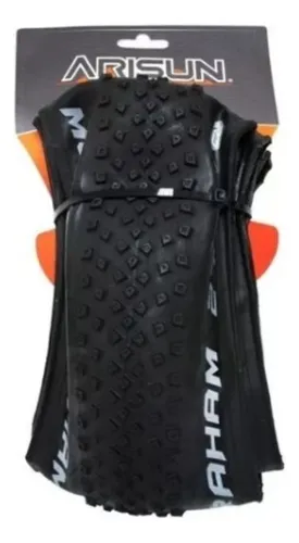 Cubierta Mtb Arisun 29x2.20 Graham 120 Tpi Kevlar Tubeless Color Negro