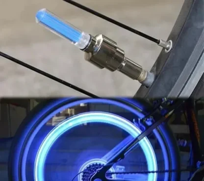 Luces Led Valvula Para Ruedas De Bicicleta Moto Set X2 - Image 4