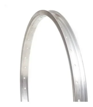 Llanta Bicicleta Foxter Rodado 26 Aluminio Reforzada mtb Universal Color plata