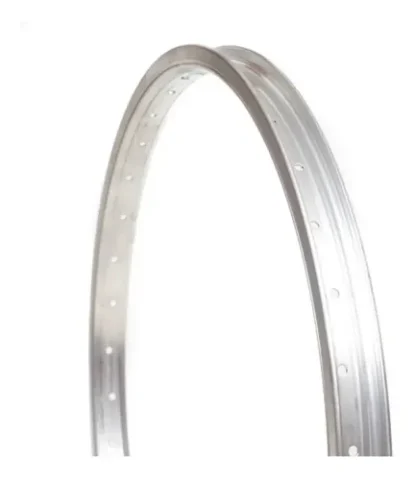 Llanta Bicicleta Foxter Rodado 26 Aluminio Reforzada mtb Universal Color plata