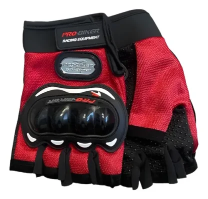 Guantes Pro-biker Dedo Corto Protección Moto Bici Motosjonte - Image 2