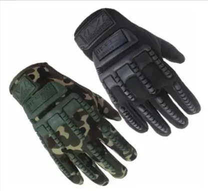 Guantes Tácticos Camo Dedos Enteros Reforzado - Image 3