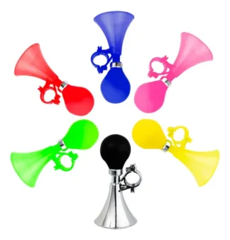 Bocina Retro, Corneta De Plástico. Varios Colores.