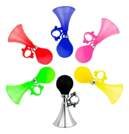 Bocina Retro, Corneta De Plástico. Varios Colores.