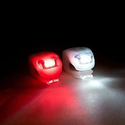 Luces Led Silicona Roja y Blanca Con Batería - Image 8