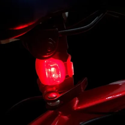 Luces Led Silicona Roja y Blanca Con Batería - Image 10