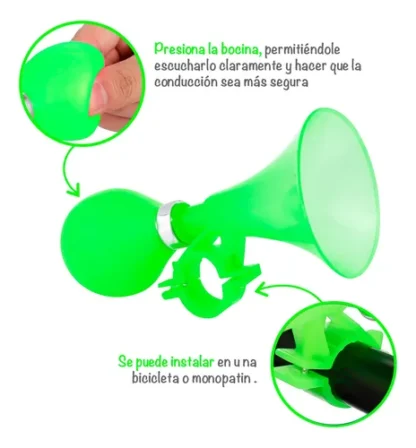 Bocina Retro, Corneta De Plástico. Varios Colores. - Image 6