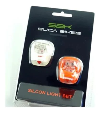 Luces Led Silicona Roja y Blanca Con Batería - Image 2