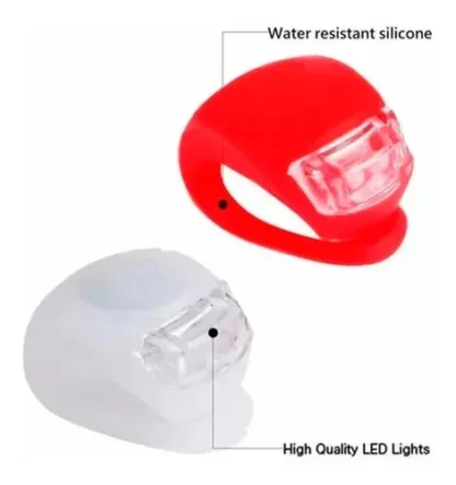 Luces Led Silicona Roja y Blanca Con Batería - Image 12
