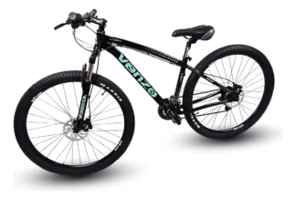 Bicicleta Venzo Loki 29 Mtb Aluminio 21v Shimano Celeste M
